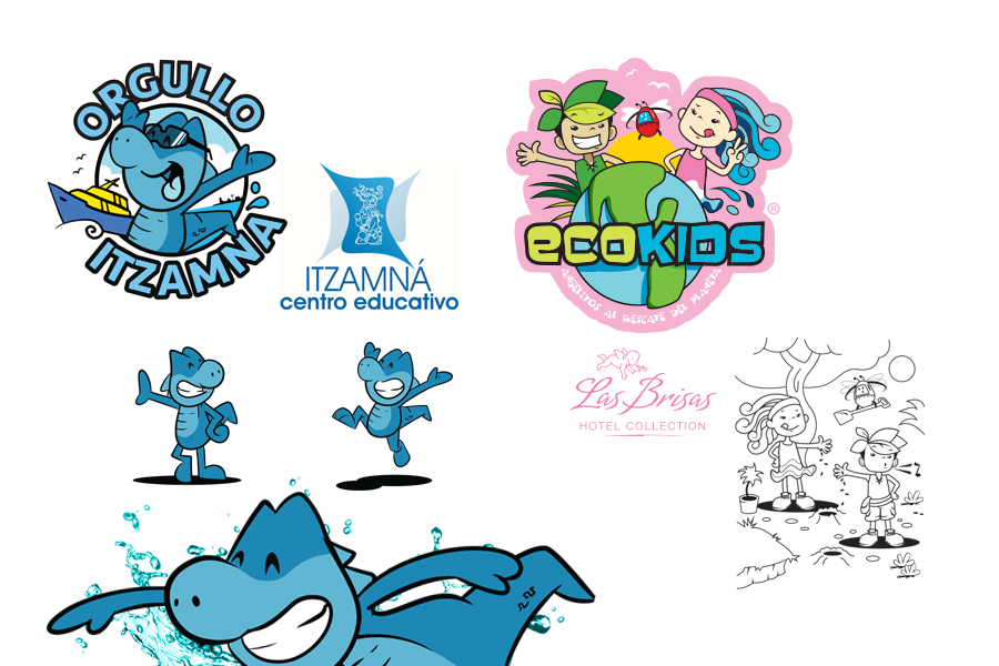 Ilustración y personajes para marcas