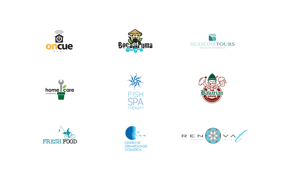 Muestra de diseño de logos
